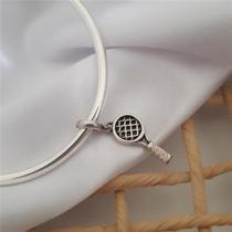 Berloque prata 925 raquete de tênis