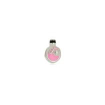 Berloque Prata 925 Separador Esmaltado 6mm Berloque Prata 925 Separador Esmaltado 6mm