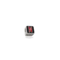 Berloque Prata 925 Separador Netflix Esmaltado 5mm