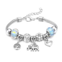 Berloque Prata Pingentes Pulseira Desenhos Cores Estilo Luxo Berloque Prata Pingentes Pulseira Desenhos Cores Estilo Luxo