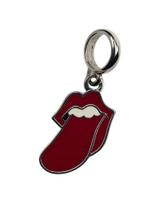 Berloque Pulseira Língua Rolling Stones Resinado Prata 925 Berloque Pulseira Língua Rolling Stones Resinado Prata 925