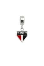 Berloque São Paulo Time De Futebol Banhado a Prata 925