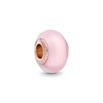 Berloque SEP MURANO ROSA 2 em Prata S925 para pulseiras modelo Pandora ou Vivara