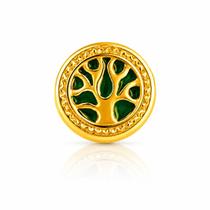 Berloque Separador Arvore da Vida Familia Banhado a Ouro 18k Berloque Separador Arvore da Vida Familia Banhado a Ouro 18k