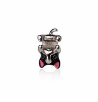Berloque Separador Cachorro Cachorrinho Dog Pug Em Aço Inox Berloque Separador Cachorro Cachorrinho Dog Pug Em Aço Inox