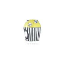 Berloque Separador Cupcake Bolo Festa Doce Amarelo Berloque Separador Cupcake Bolo Festa Doce Amarelo