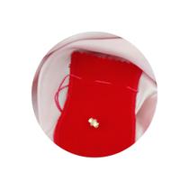 Berloque Separador De Pingente Folheado A Ouro 18k