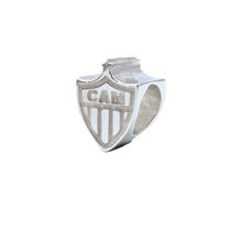 Berloque separador escudo atlético prata 925