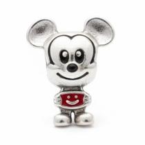 Berloque Separador Mickey Minnie Em Prata 925 Berloque Separador Mickey Minnie Em Prata 925