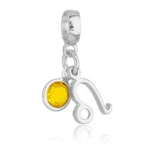 Berloque Signo Leão Banhado a Prata 925