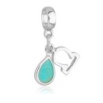 Berloque Signo Libra Banhado a Prata 925