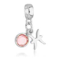 Berloque Signo Peixes Banhado a Prata 925 Berloque Signo Peixes Banhado a Prata 925