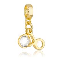 Berloque Signo Touro Banhado a Ouro 18k Berloque Signo Touro Banhado a Ouro 18k