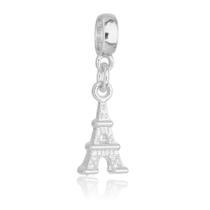 Berloque Torre Eiffel Paris Para Pandora Banhado a Prata 925 - Work Semijoias