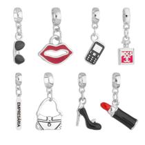 Berloques Empresária Empreendedora Banhado a Prata 925 Berloques Empresária Empreendedora Banhado a Prata 925