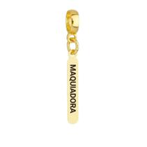 Berloques Maquiagem Estética Make Banhado a Ouro 18k