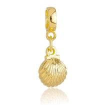 Berloques Mar Praia Banhado a Ouro 18k