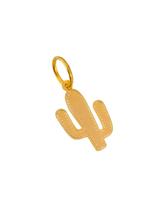 Berloques para pulseiras Cacto detalhado Nordeste folheado Berloques para pulseiras Cacto detalhado Nordeste folheado
