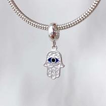 Berloques Pingentes Fé e Sorte em Prata 925 Legitima