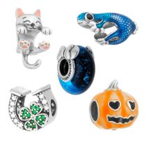 Berloques Separadores Exclusivos Em Prata 925