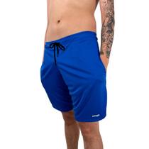 Bermuda 2 em 1 Tactel com Segunda pele Fitness Azul - Snugg Bermuda 2 em 1 Tactel com Segunda pele Fitness Azul - Snugg
