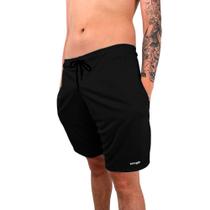Bermuda 2 em 1 Tactel com Segunda pele Fitness Preto - Snugg Bermuda 2 em 1 Tactel com Segunda pele Fitness Preto - Snugg