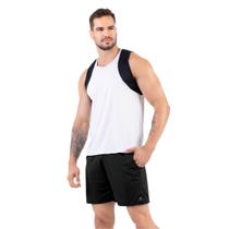 Bermuda Academia Masculina Dry Fit Ajustável Malha Fresca