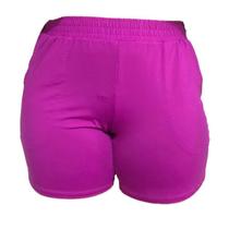 Bermuda Acquamires Solta Feminino - Roxo