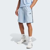 Bermuda Adidas Essentials 3 Listras Azul
