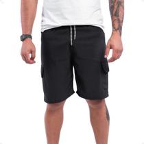 Bermuda Adulto Masc Tactel Bolso Cargo Academia Estiloso 434 Bermuda Adulto Masc Tactel Bolso Cargo Academia Estiloso 434