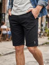 Bermuda Aleatory Chino Casual Azul Marinho Bermuda Aleatory Chino Casual Azul Marinho