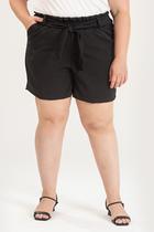 Bermuda Alfaiataria Plus Size C/ Bolso - Serena Bermuda Alfaiataria Plus Size C/ Bolso - Serena