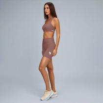 Bermuda Alto Giro Essentials OU26 Feminino Marrom Anis Bermuda Alto Giro Essentials OU26 Feminino Marrom Anis