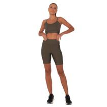 Bermuda Amei Sport Basic com Bolso - Verde Oliva