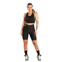 Bermuda Amei Sport Basic - Preto Bermuda Amei Sport Basic - Preto