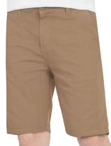 Bermuda Aramis Masculina Chino Color Basica Castor Marrom Bermuda Aramis Masculina Chino Color Basica Castor Marrom