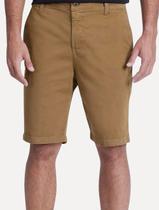 Bermuda Aramis Masculina Chino Color Basica Marrom Médio