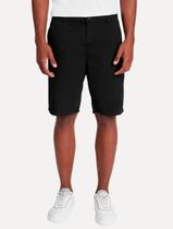 Bermuda Aramis Masculina Chino Color Basica Preta