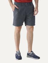 Bermuda Aramis Masculina Chino Cotton Sarja Azul Mescla