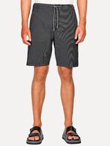 Bermuda Aramis Masculina Chino Cotton Sarja Preto Mescla