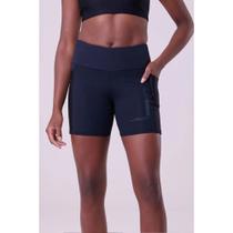 Bermuda Authen Signature Samba 15cm Ind - feminino - azul