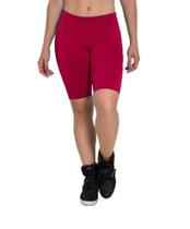 Bermuda Basica Ciclista Cintura Alta