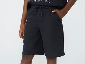 Bermuda Básica Infantil Hering Kids em Moletom para Menino