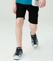 Bermuda Básica Infantil Masculina Rovitex Kids Preto