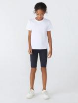 Bermuda Básica Infantil Menina Ciclista - Preto - Hering Bermuda Básica Infantil Menina Ciclista - Preto - Hering