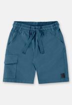 Bermuda Básica Infantil para Meninos em Sarja Up Baby