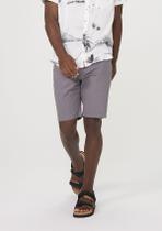 Bermuda Básica Masculina Chino Reta Em Sarja
