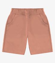 Bermuda Básica Menino Rovi Kids Marrom