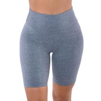 Bermuda básico feminino fitness Selene