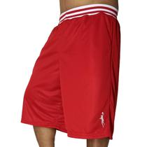 Bermuda Basquete M10 Lisa Dry Sport Vermelho